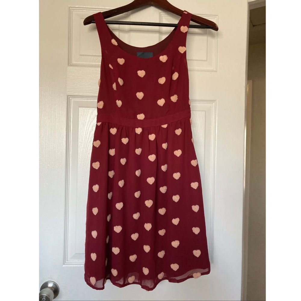 ❌SOLD❌ModCloth Heart Dress - Picture 4 of 6